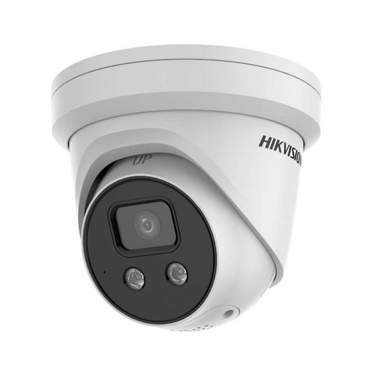 Hikvision DS-2CD2366G2-ISU/SL Gen2 Acusense 6MP Turret Camera with Siren, Strobe & Mic 4.0mm Lens