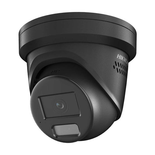 Hikvision DS-2CD2367G2H-LISU/SL 6MP Smart Hybrid Light ColorVu Turret, LiveGuard & Two-Way Audio 2.8mm Lens - Black