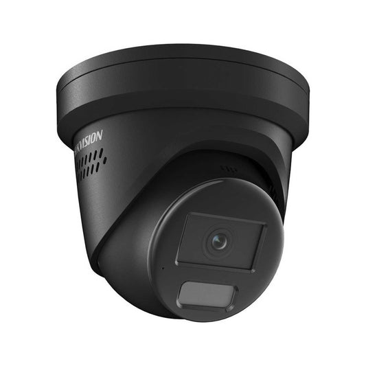 Hikvision DS-2CD2387G2H-LISU/SL 8MP Smart Hybrid Light ColorVu Turret, LiveGuard & Two-Way Audio 2.8mm Lens - Black