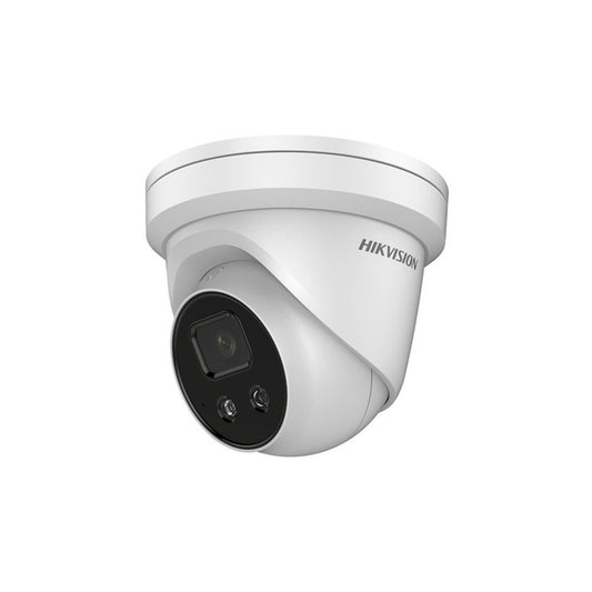 Hikvision DS-2CD2386G2-ISU/SL Gen2 Acusense 8MP Turret Camera with Siren, Strobe & Mic 2.8mm Lens