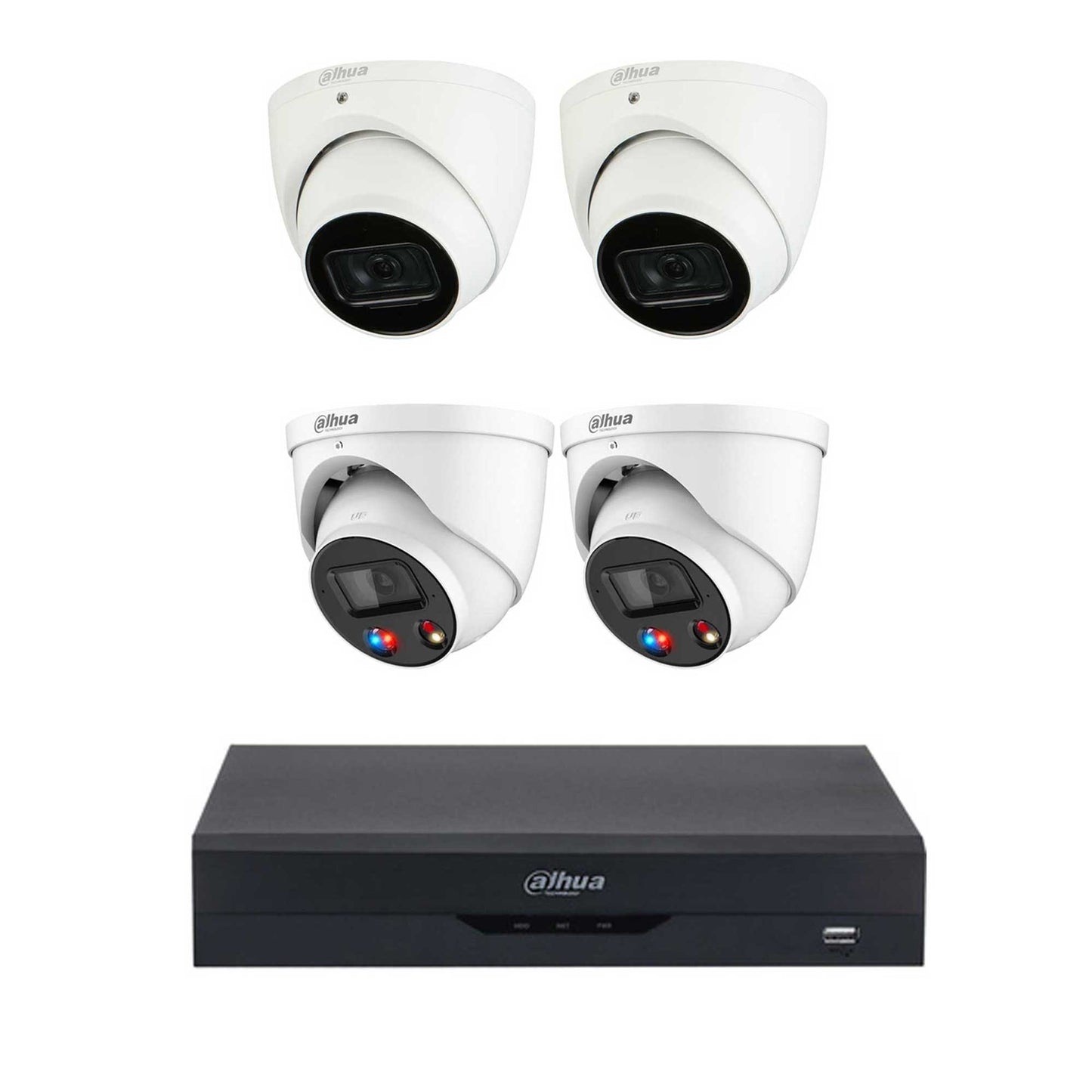 Dahua 6MP 4-Camera WizSense CCTV Package with Installation by 5 Star Security