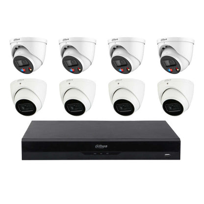 Dahua 8-Camera AI & WizSense 8MP CCTV Package