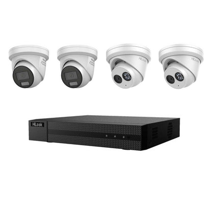 HiLook 4-Camera 6MP Package with Installation by 5 Star Security