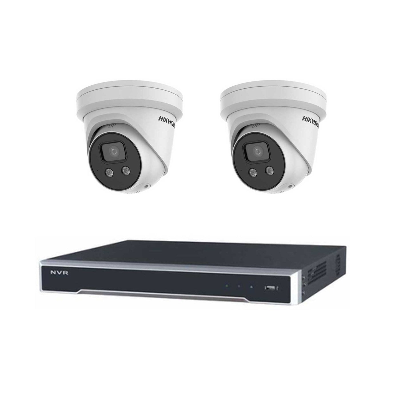 Hikvision 2-Camera Acusense 6MP CCTV Package