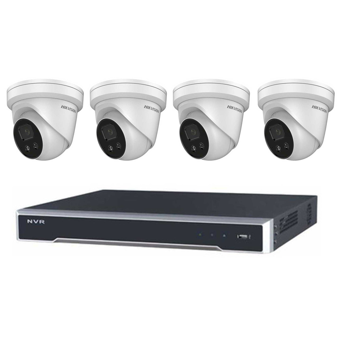 Hikvision 4-Camera 8MP CCTV Package with 2TB Hard Drive