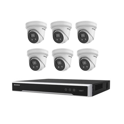 Hikvision 6-Camera 6MP CCTV Package