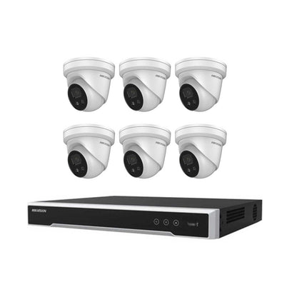 Hikvision 6-Camera 8MP CCTV Package