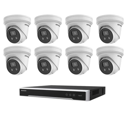 Hikvision 8-Camera Acusense 6MP CCTV Package