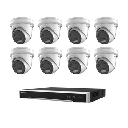 Hikvision 8-Camera Hybrid 6MP CCTV Package