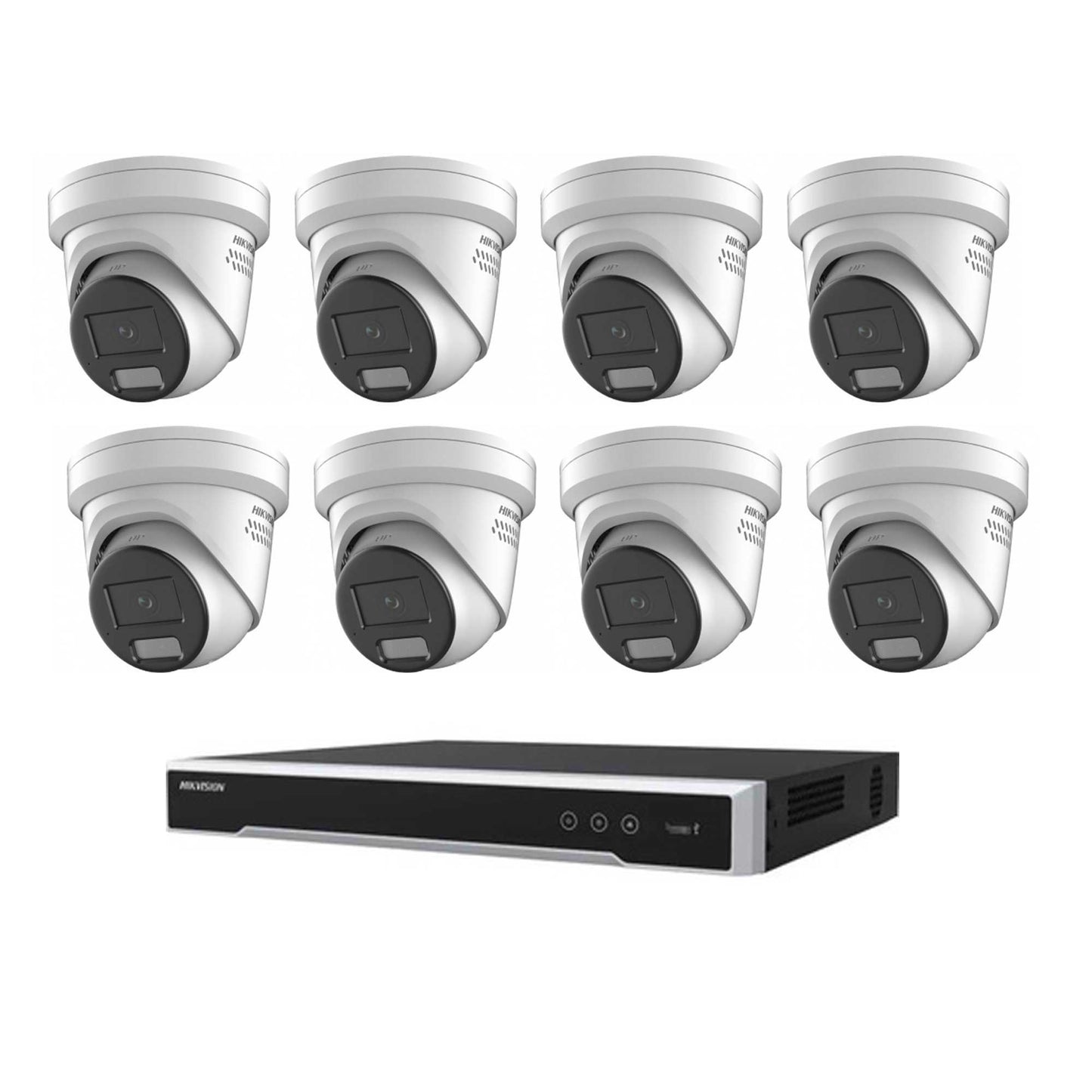 Hikvision 8-Camera Hybrid 8MP CCTV Package